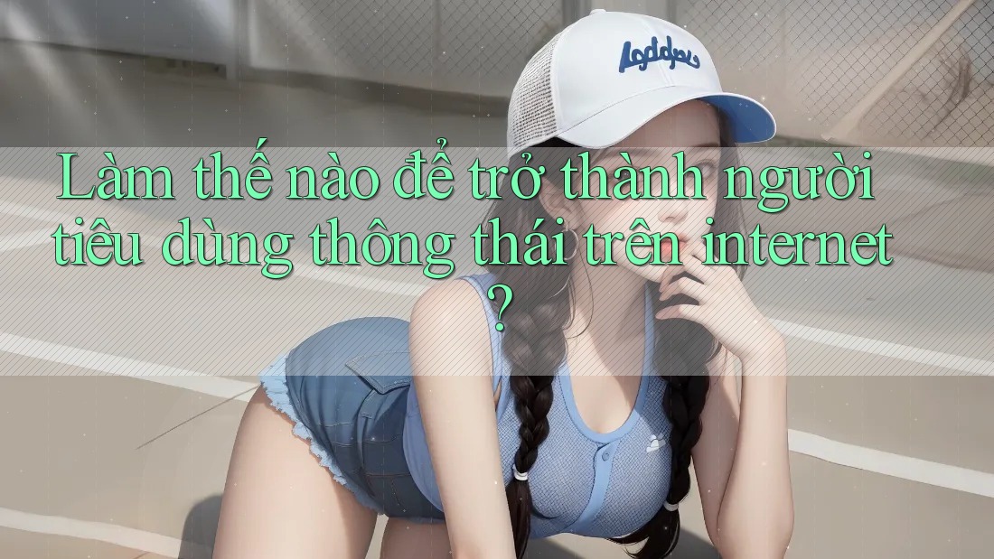 Làm thế nào để trở thành người tiêu dùng thông thái trên internet?