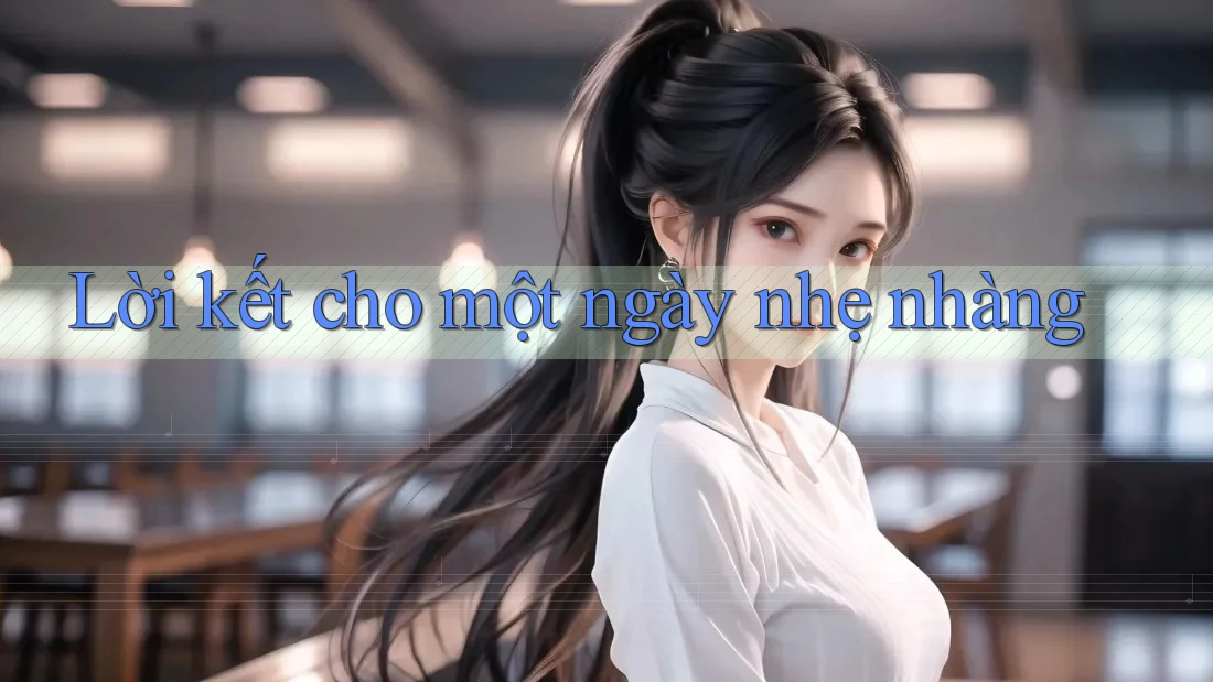 Lời kết cho một ngày nhẹ nhàng