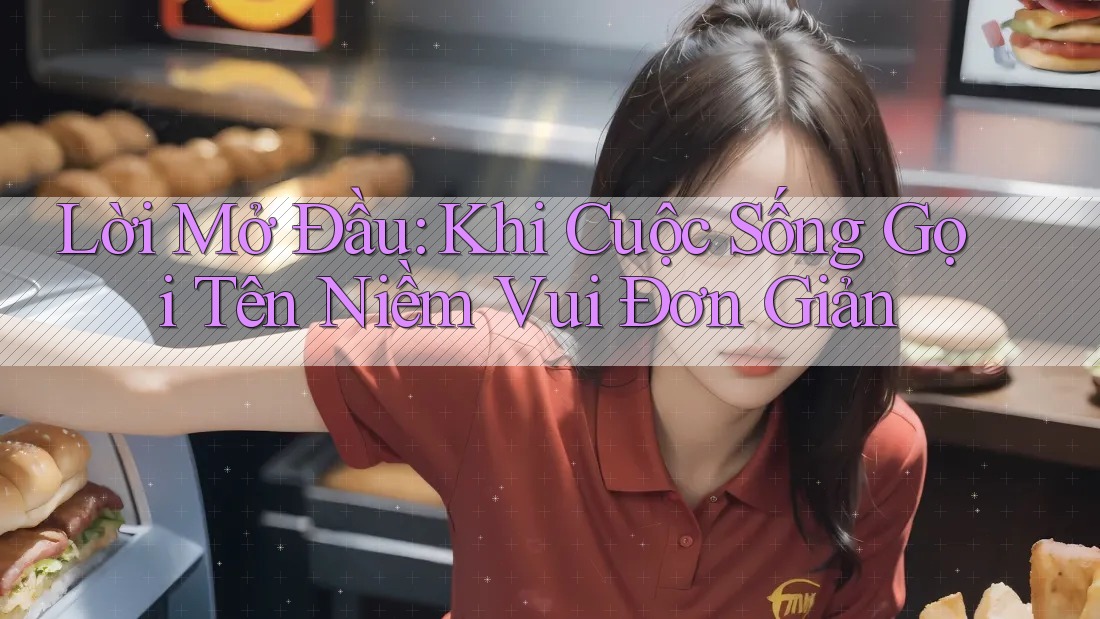 Lời Mở Đầu: Khi Cuộc Sống Gọi Tên Niềm Vui Đơn Giản Lời Mở Đầu: Khi Cuộc Sống Gọi Tên Niềm Vui Đơn Giản