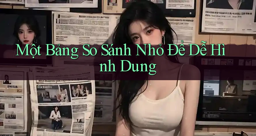 Một Bảng So Sánh Nhỏ Để Dễ Hình Dung Một Bảng So Sánh Nhỏ Để Dễ Hình Dung
