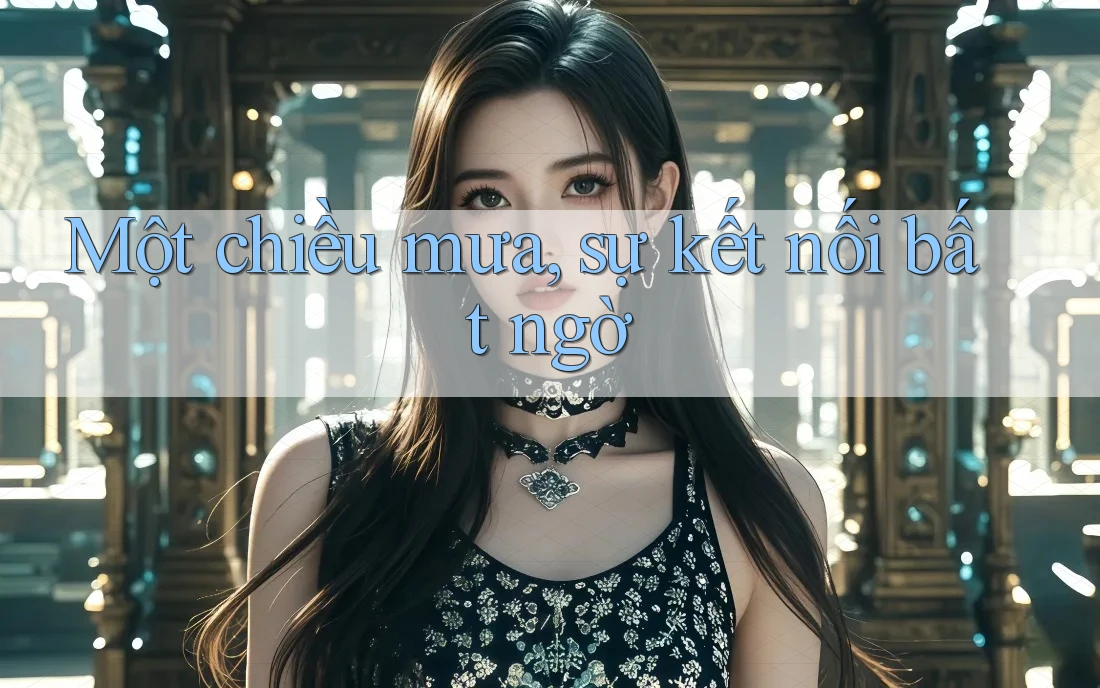 Một chiều mưa, sự kết nối bất ngờ Một chiều mưa, sự kết nối bất ngờ