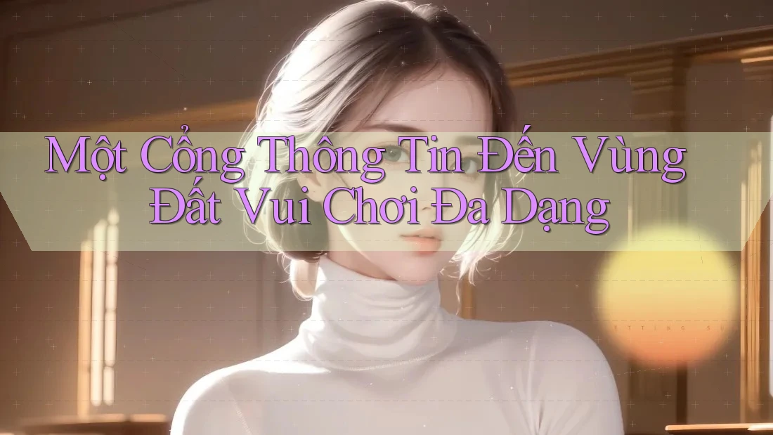 Một Cổng Thông Tin Đến Vùng Đất Vui Chơi Đa Dạng Một Cổng Thông Tin Đến Vùng Đất Vui Chơi Đa Dạng