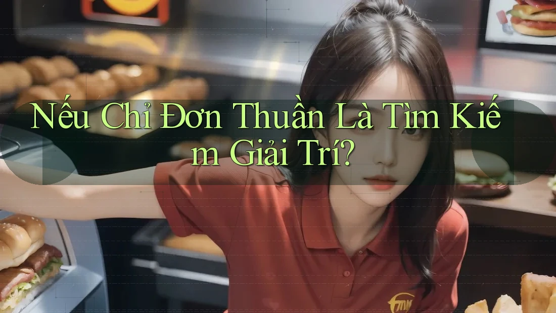 Nếu chỉ đơn thuần là tìm kiếm giải trí? Nếu chỉ đơn thuần là tìm kiếm giải trí?