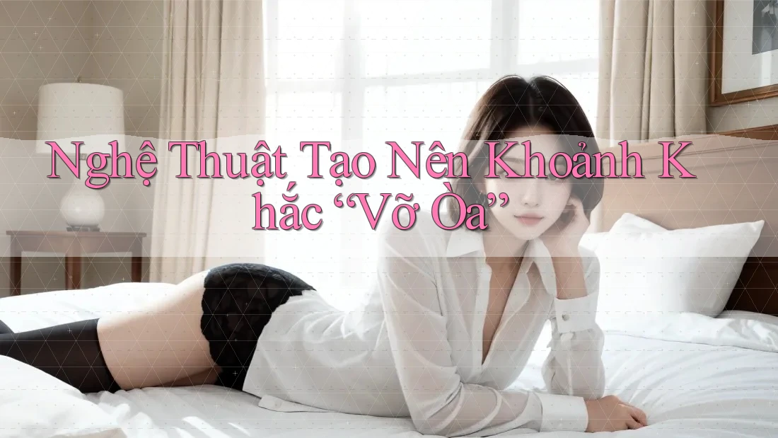 Nghệ Thuật Tạo Nên Khoảnh Khắc “Vỡ Òa” Nghệ Thuật Tạo Nên Khoảnh Khắc “Vỡ Òa”