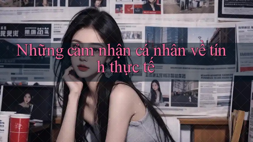 Những cảm nhận cá nhân về tính thực tế Những cảm nhận cá nhân về tính thực tế