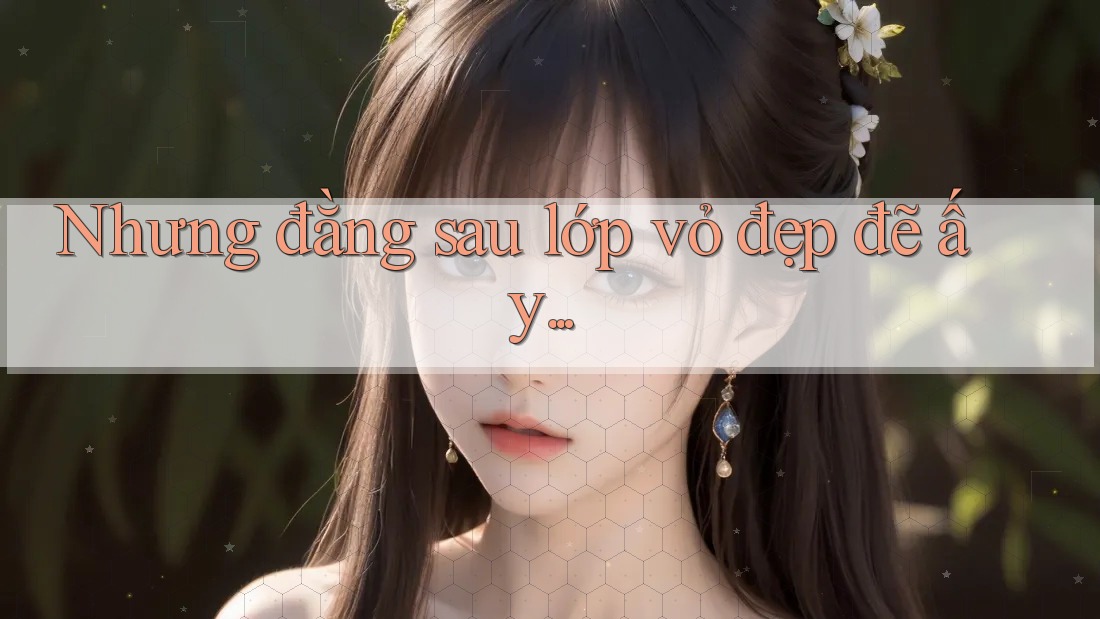 Nhưng đằng sau lớp vỏ đẹp đẽ ấy. . . Nhưng đằng sau lớp vỏ đẹp đẽ ấy. . .