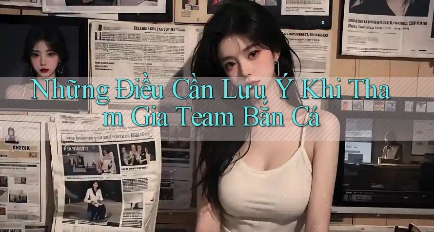Những Điều Cần Lưu Ý Khi Tham Gia Team Bắn Cá