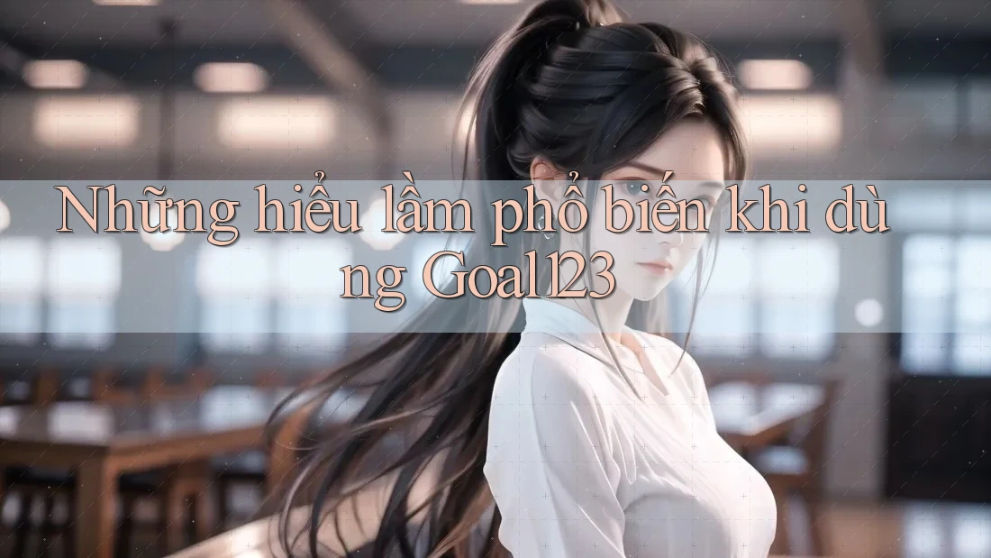 Những hiểu lầm phổ biến khi dùng Goal123