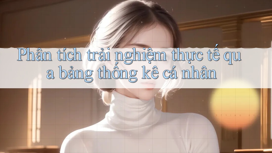 Phân tích trải nghiệm thực tế qua bảng thống kê cá nhân