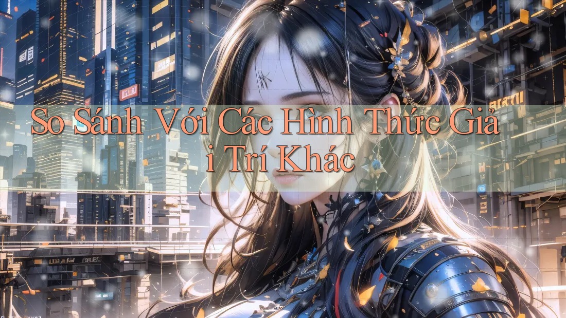 So sánh với các hình thức giải trí khác