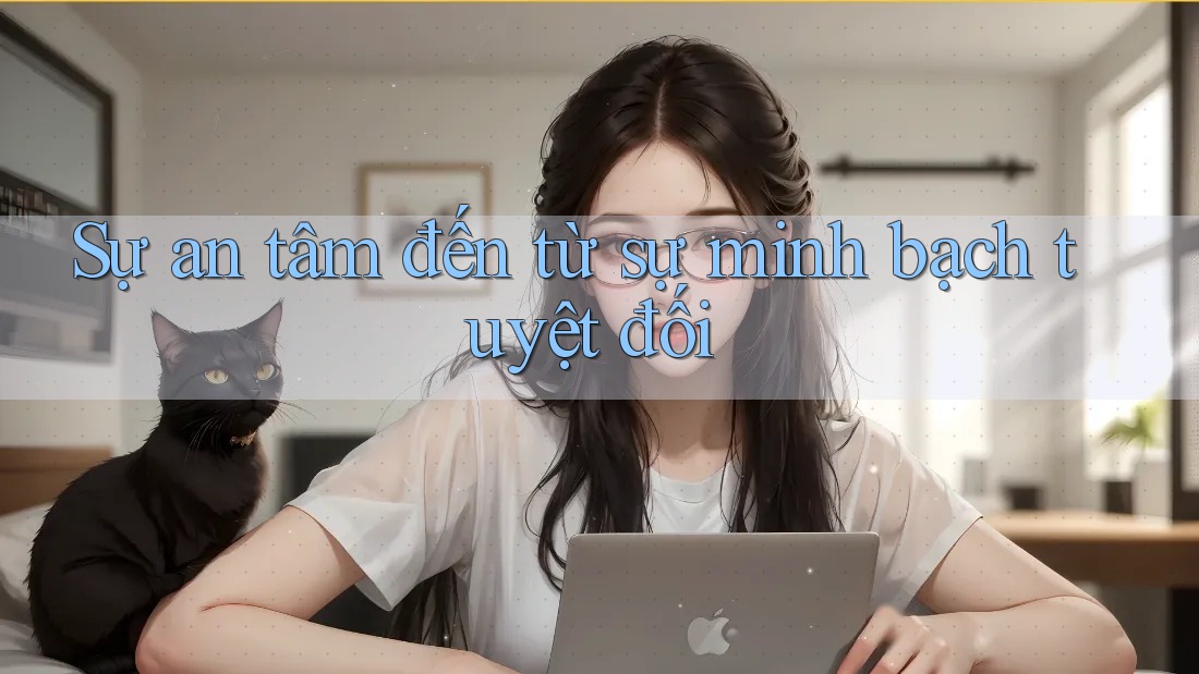 Sự an tâm đến từ sự minh bạch tuyệt đối Sự an tâm đến từ sự minh bạch tuyệt đối