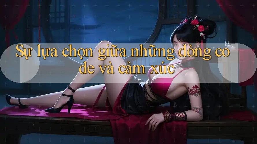 Sự lựa chọn giữa những dòng code và cảm xúc Sự lựa chọn giữa những dòng code và cảm xúc