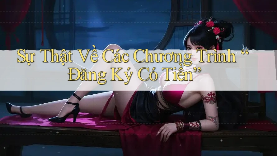 Sự Thật Về Các Chương Trình “Đăng Ký Có Tiền”