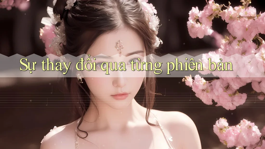 Sự thay đổi qua từng phiên bản