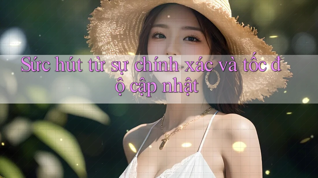 Sức hút từ sự chính xác và tốc độ cập nhật Sức hút từ sự chính xác và tốc độ cập nhật