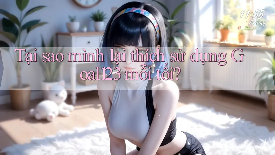 Tại sao mình lại thích sử dụng Goal123 mỗi tối?