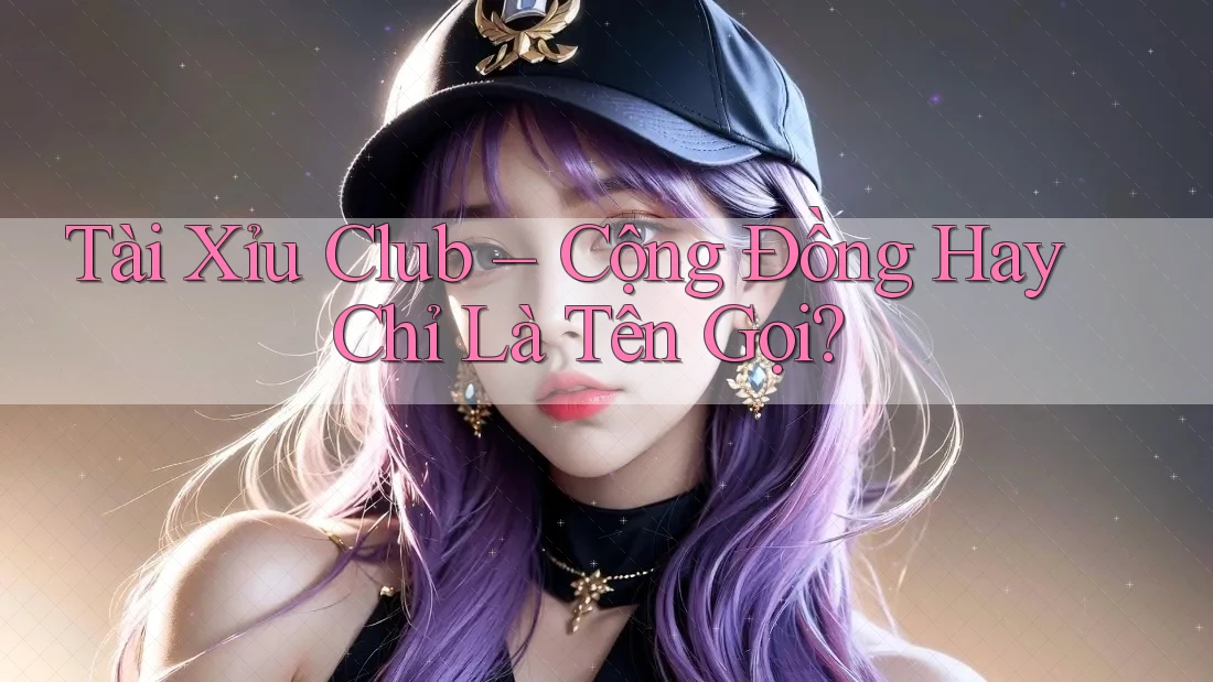 Tài Xỉu Club – Cộng Đồng Hay Chỉ Là Tên Gọi? Tài Xỉu Club – Cộng Đồng Hay Chỉ Là Tên Gọi?