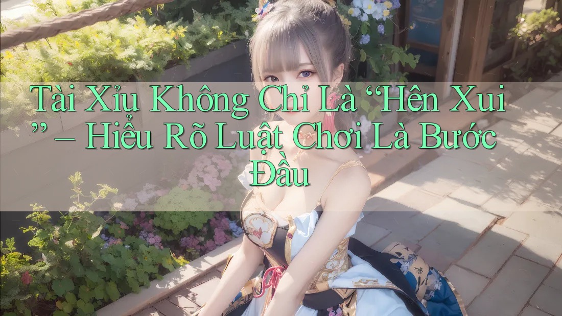 Tài Xỉu Không Chỉ Là “Hên Xui” – Hiểu Rõ Luật Chơi Là Bước Đầu Tài Xỉu Không Chỉ Là “Hên Xui” – Hiểu Rõ Luật Chơi Là Bước Đầu