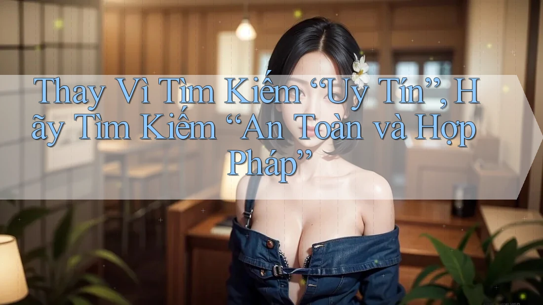 Thay Vì Tìm Kiếm “Uy Tín”, Hãy Tìm Kiếm “An Toàn và Hợp Pháp”