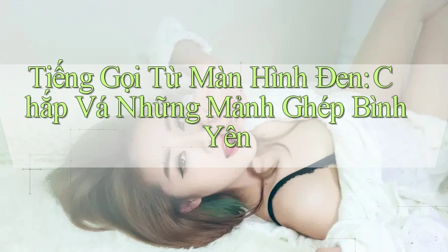 Tiếng Gọi Từ Màn Hình Đen: Chắp Vá Những Mảnh Ghép Bình Yên Tiếng Gọi Từ Màn Hình Đen: Chắp Vá Những Mảnh Ghép Bình Yên