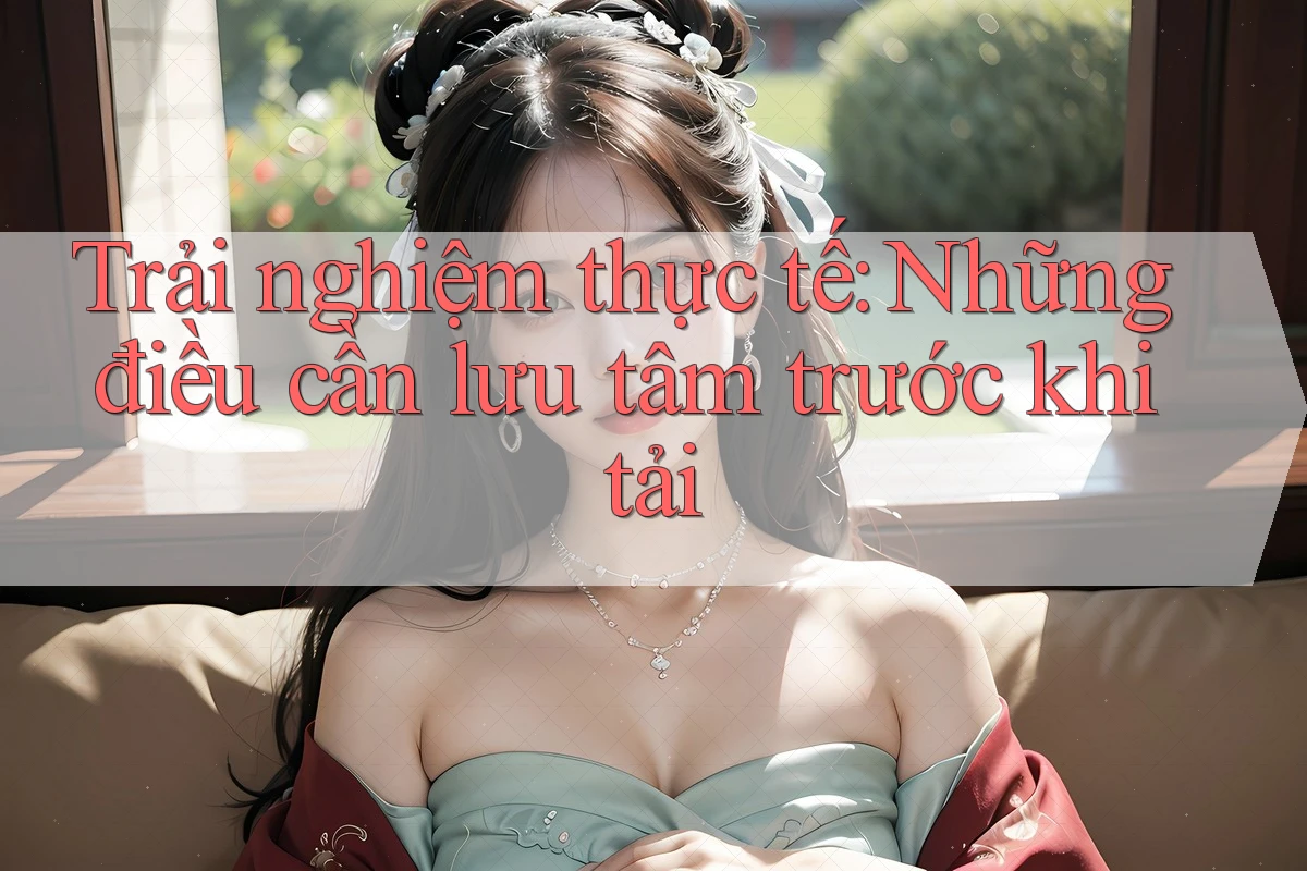 Trải nghiệm thực tế: Những điều cần lưu tâm trước khi tải Trải nghiệm thực tế: Những điều cần lưu tâm trước khi tải