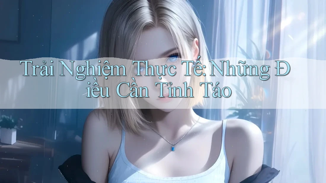 Trải nghiệm thực tế: Những điều cần tỉnh táo Trải nghiệm thực tế: Những điều cần tỉnh táo