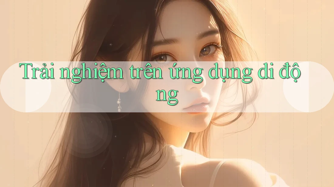 Trải nghiệm trên ứng dụng di động