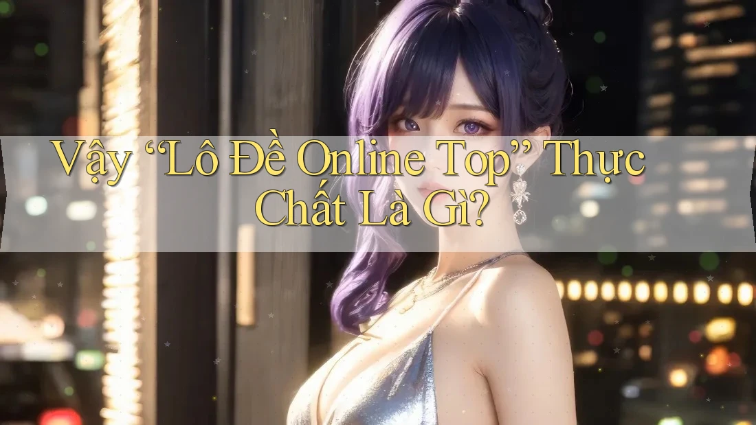 Vậy “Lô Đề Online Top” Thực Chất Là Gì?