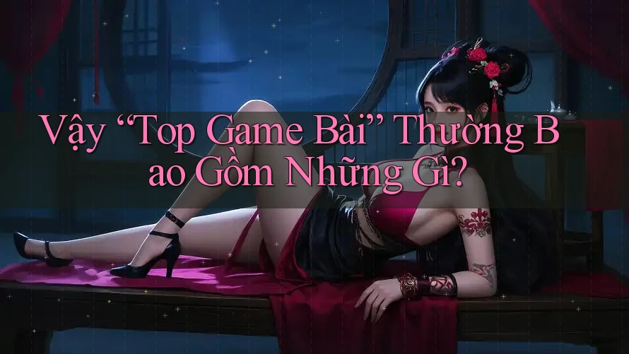Vậy “Top Game Bài” Thường Bao Gồm Những Gì?