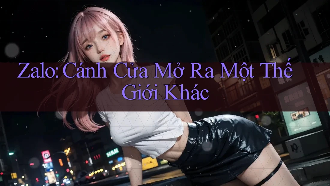 Zalo: Cánh Cửa Mở Ra Một Thế Giới Khác